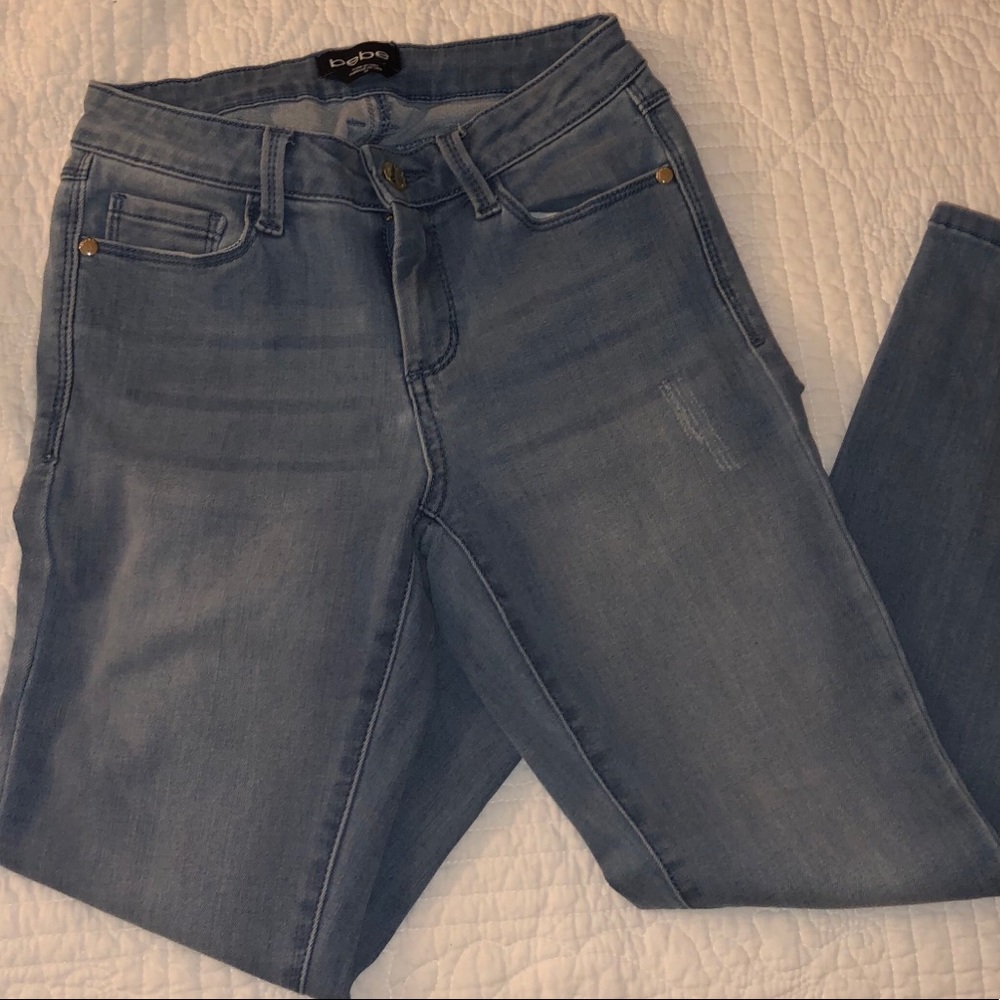 Bebe skinny jeans